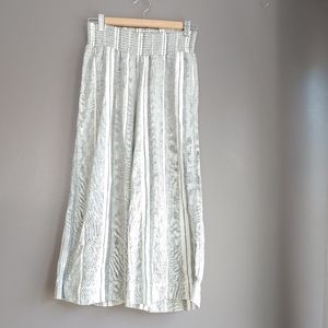 Cloth and Stone wide leg Grey crop pants